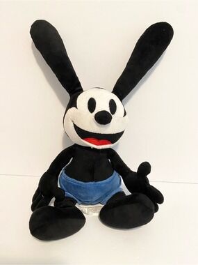 Disney Parks Authentic Original OSWALD The Lucky Rabbit Plush Stuffed Animal Toy